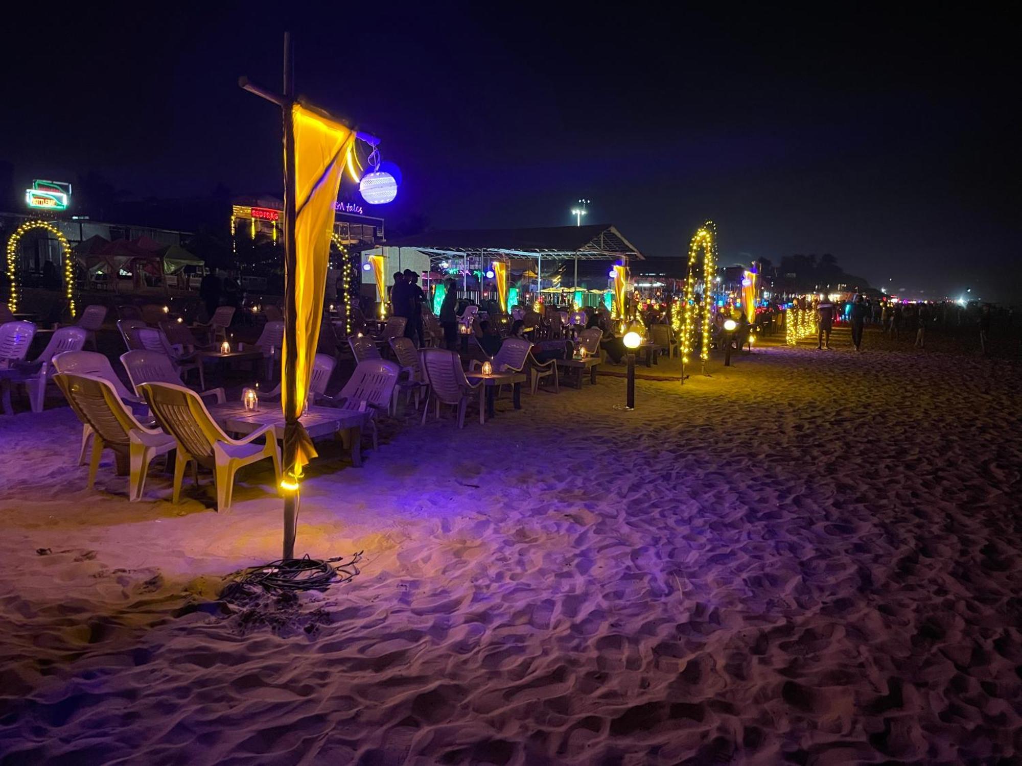 Baga Beach Ocean Калангуте Екстериор снимка